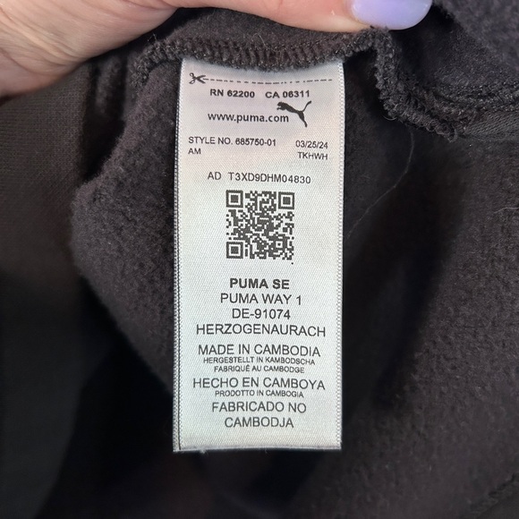 Puma Black Pullover Sweatshirt Women’s XXL - Picture 3 of 14